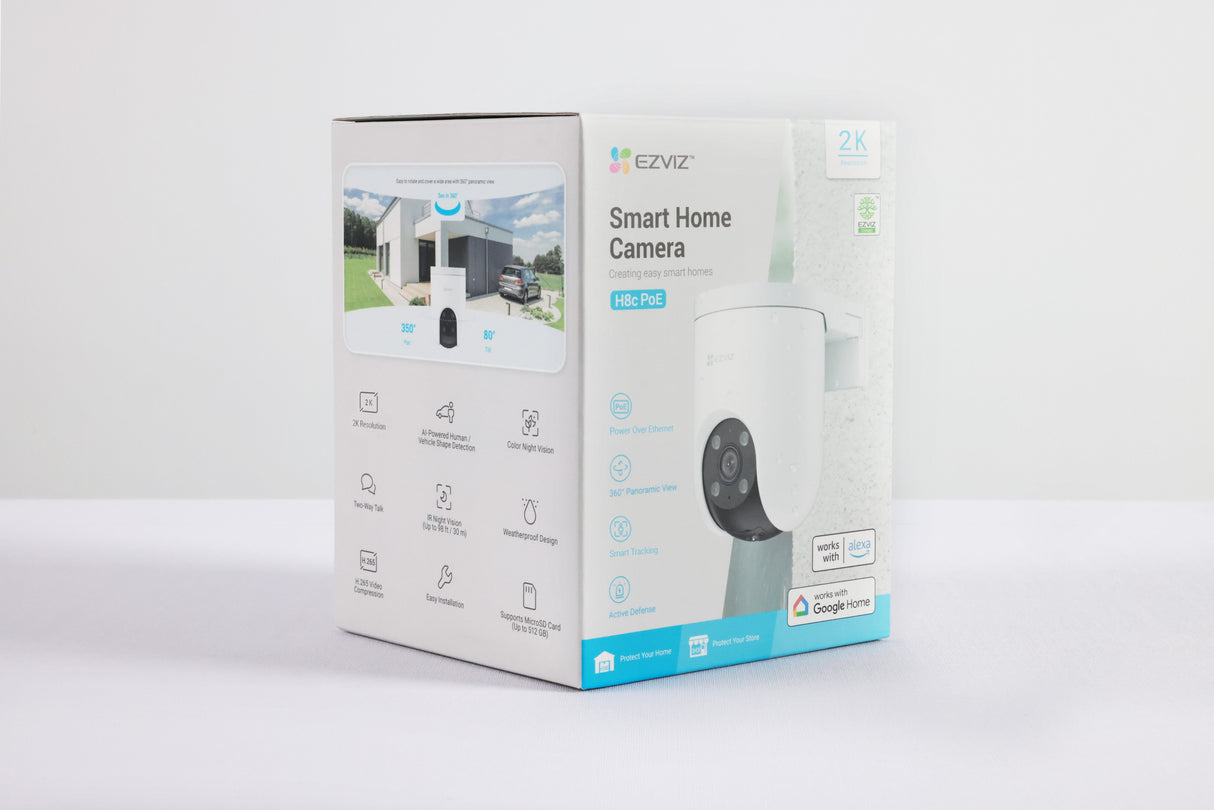 EAN 6941545632261 - EZVIZ H8c PoE 2K Almohadilla Cámara de seguridad IP Exterior 2304 x 1296 Pixeles Techo/pared imagen 20