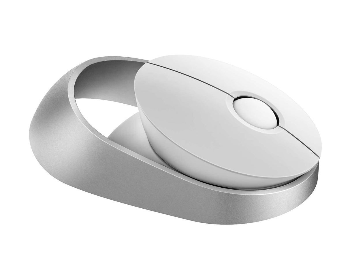 Mouse Rapoo Wireless Y Bluetooth Ralemo Air 1 2.4g Ghz Bt 4.0 Usb 3.0 9 Botones 3200 Ppp Ajustable Color Blanco Recargable Mu