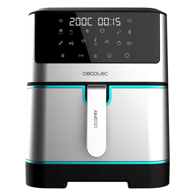 EAN 8435484049849 - Cecotec Cecofry Supreme 8000 Sencillo 8 L Independiente 1800 W Freidora baja en grasa Negro, Acero inoxid imagen 1