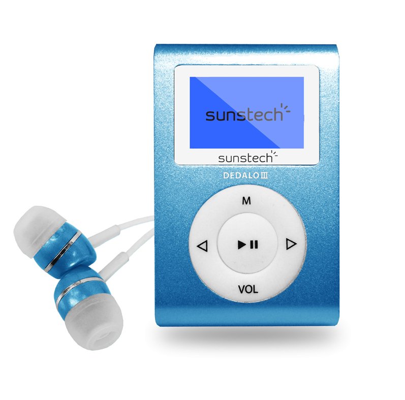 Mp3 Sunstech Dedaloiii 8gb Azul