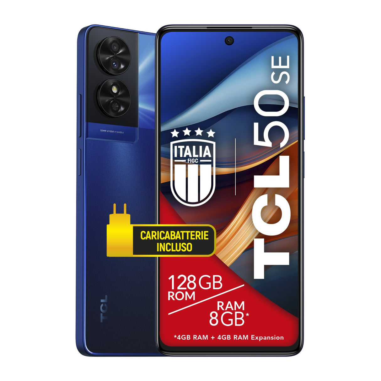 EAN 4894461984124 - TCL 50 SE 17,2 cm (6.78") SIM doble Android 14 4G USB Tipo C 4 GB 128 GB 5010 mAh Azul imagen 3