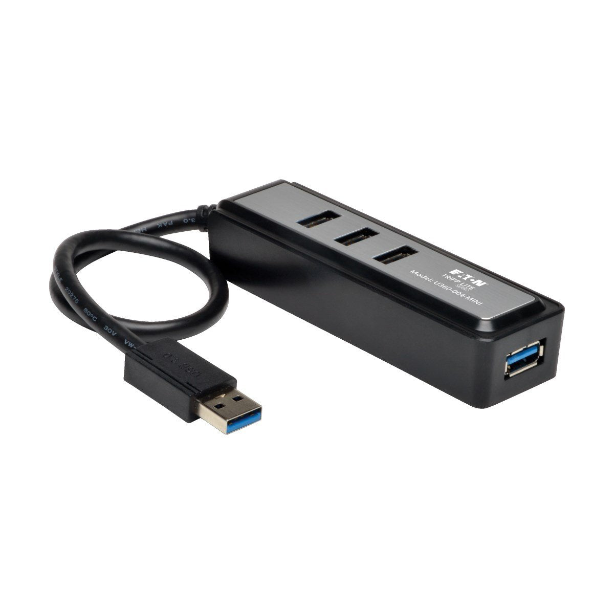EAN 0037332184726 - Tripp Lite U360-004-MINI hub de interfaz 5000 Mbit/s Negro imagen 1