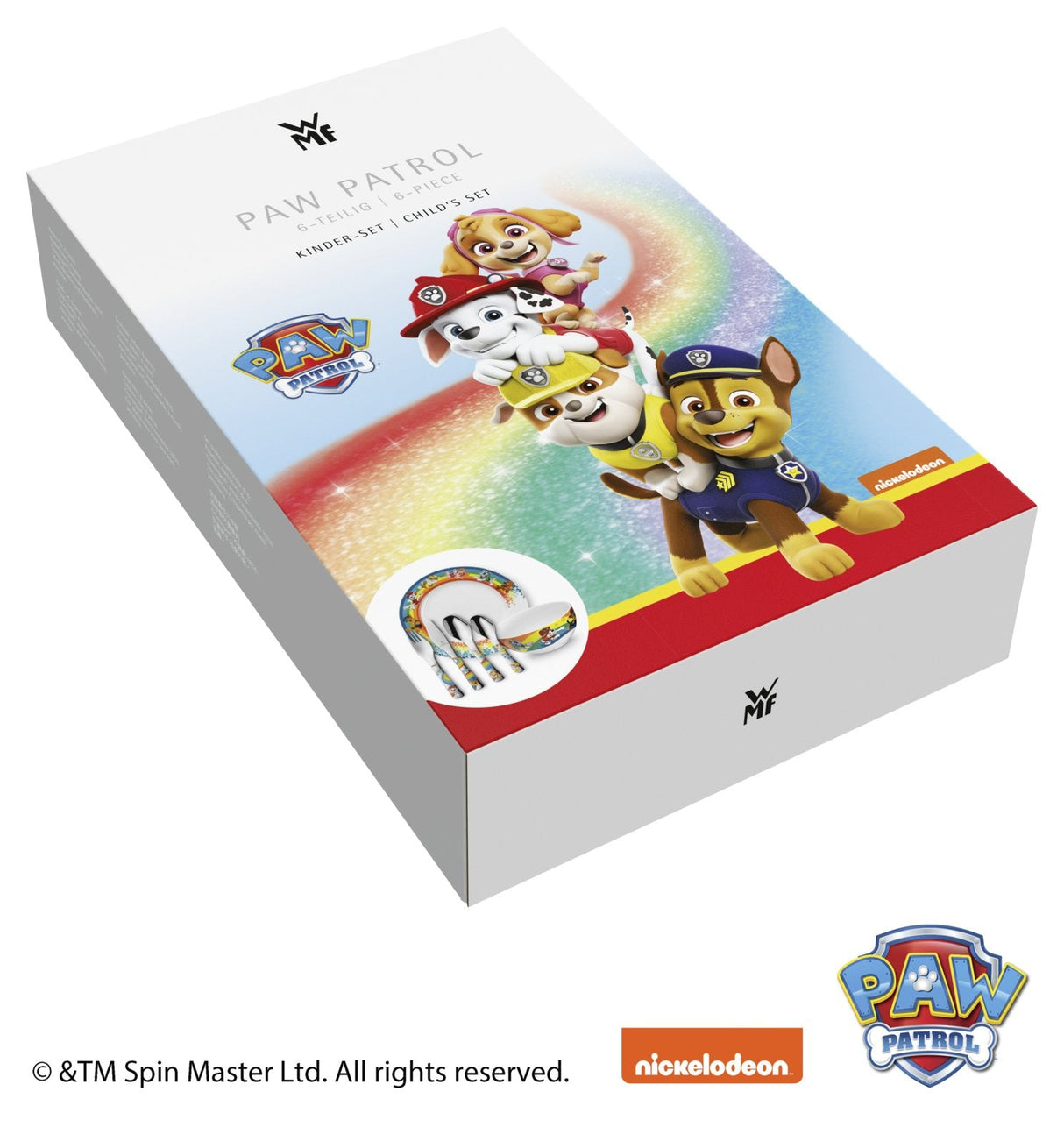 Wmf Patrulla Canina 6uds. Blanco