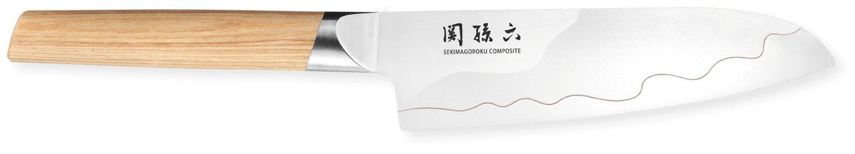 Kai Seki Magoroku Composite Santoku, 16.5 Cm
