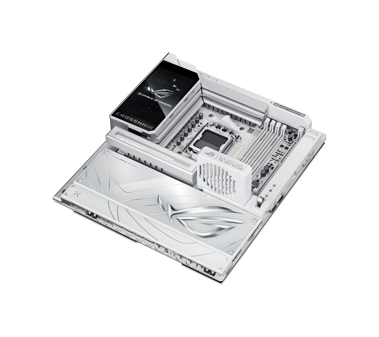 Placa Base Asus Rog Crosshair X870e Glacial Amd X870e Zócalo Am5 Atx Extendida