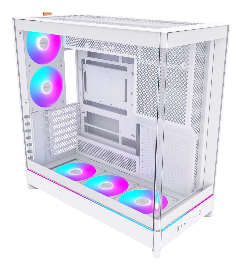 EAN 4710562745719 - Montech HS02 PRO Midi Tower Blanco imagen 2