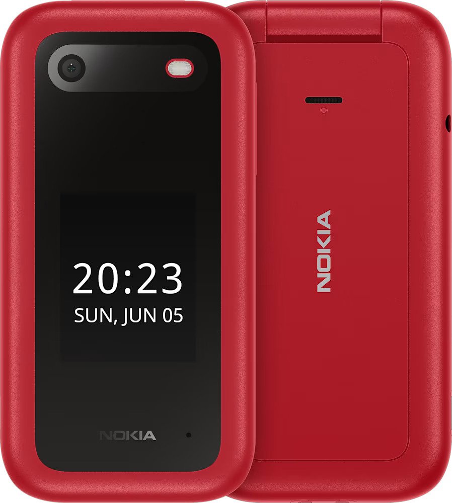 Teléfono Móvil Nokia 2660 Flip Rojo