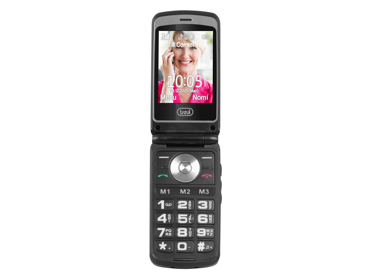 Telefono Móvil Senior Trevi Flex Plus 65 Negro 2,8