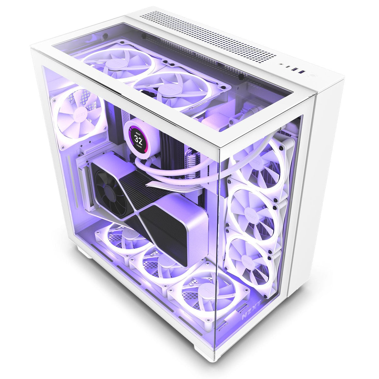 Caja Pc Nzxt H9 Elite Blanco Cm-H91ew-01