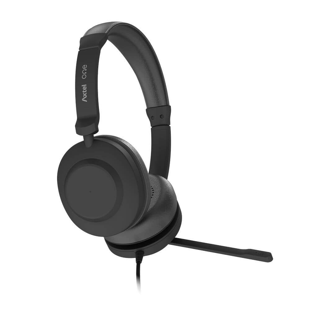 EAN 5901986763758 - Axtel AXH-ONEUCD auricular y casco Auriculares Alámbrico Diadema Oficina/Centro de llamadas USB tipo A Ne imagen 2