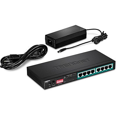 EAN 0710931161328 - Trendnet TPE-LG80 switch No administrado Gigabit Ethernet (10/100/1000) Energía sobre Ethernet (PoE) Negr imagen 5