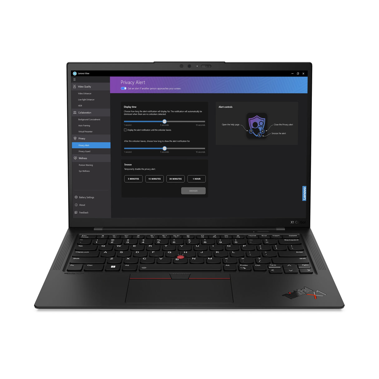 Portátil Lenovo Thinkpad X1 Carbon I5-1335u 14" 16gb 512gb Ssd Windows 11 Pro Negro
