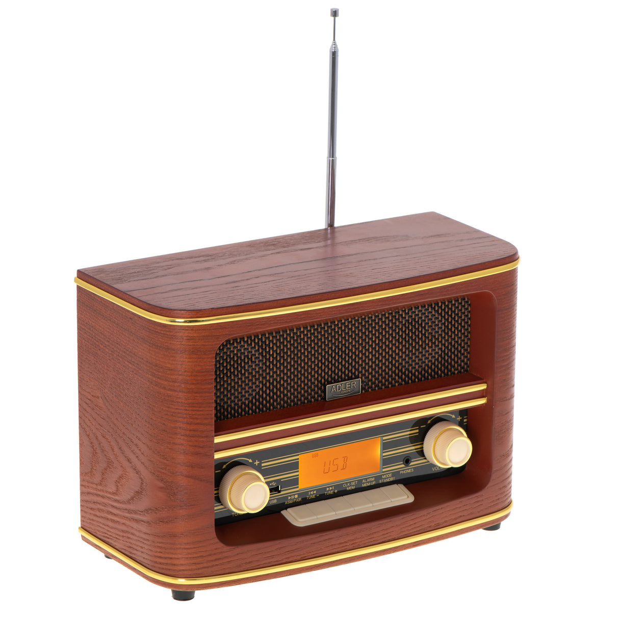 EAN 5903887800075 - Adler AD 1187 radio Portátil Digital Marrón imagen 3