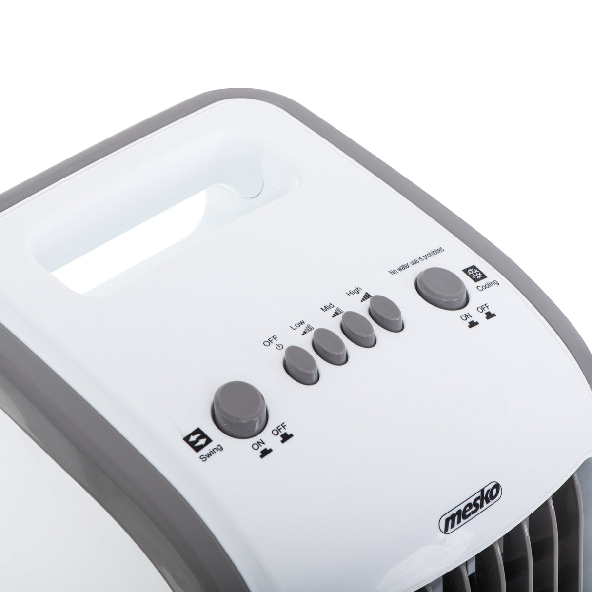 Mesko Ms 7918 Climatizador Evaporativo 3 En 1 Con Humidificador Y Purificador De Aire