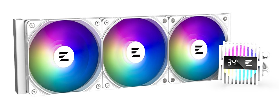 Refrigeracion Liquida Cpu Zalman Alpha2 A36 Argb 360mm Blanco