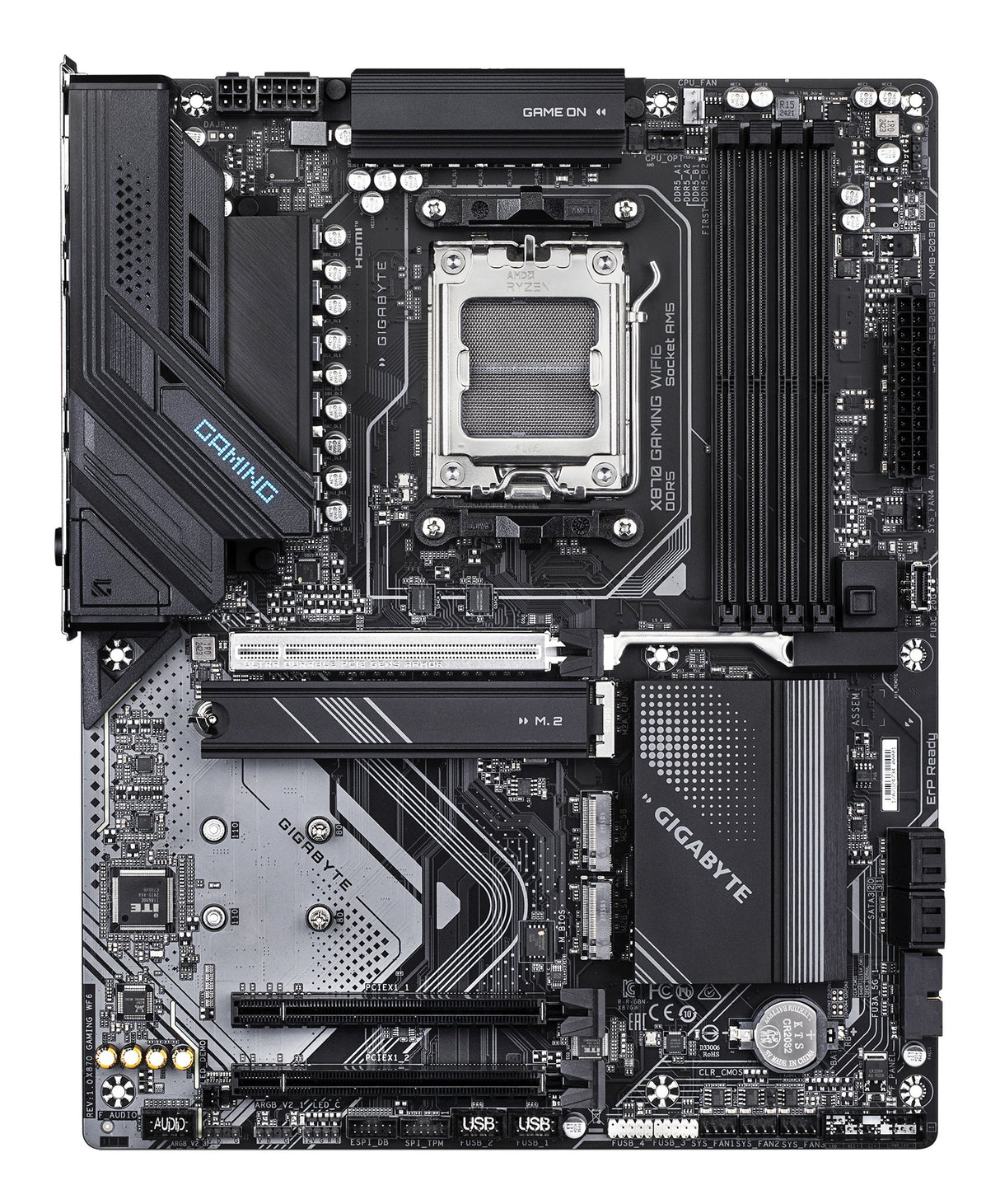 EAN 4719331865399 - GIGABYTE X870 GAMING WIFI6 AMD X870 Zócalo AM5 ATX imagen 2