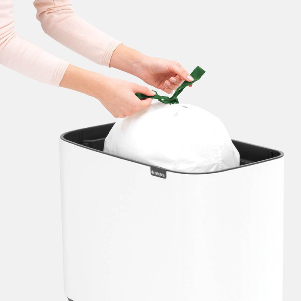 EAN 8710755313509 - Brabantia 313509 papelera 36 L Rectangular Plástico Blanco imagen 9