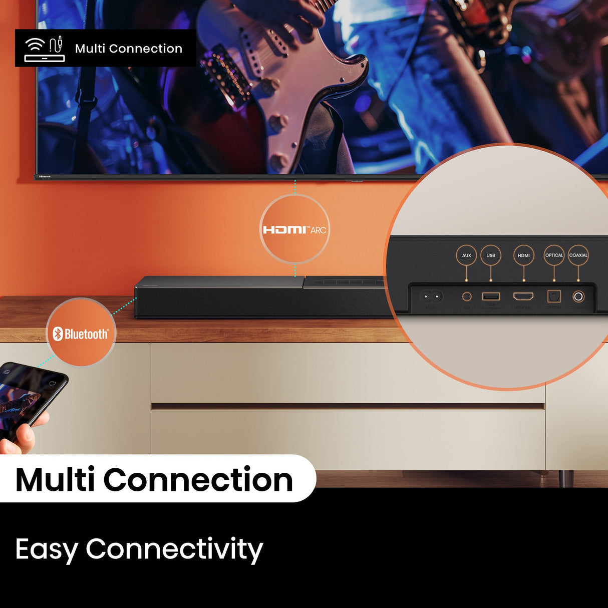 EAN 6942351411514 - Hisense HS2000 altavoz soundbar 2.1 canales 240 W imagen 11