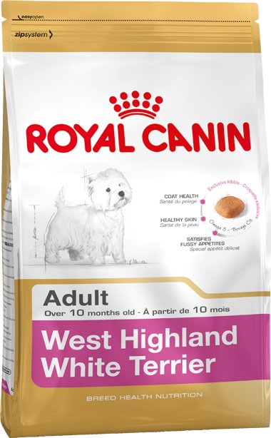 Royal Canin West Highland White Terrier Adult Adulto Maíz, Aves 3 Kg