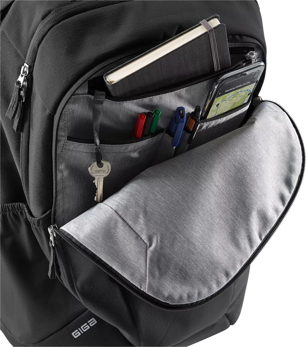 Mochila Deuter Giga Casual Negro Poliéster