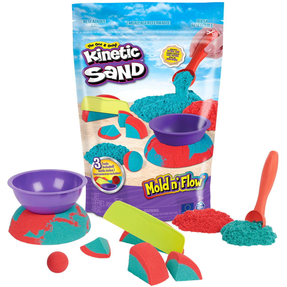 EAN 0778988491652 - Kinetic Sand KNS ACK Mold N Flow SW GML imagen 1