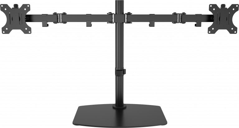Vision Vfm-Dsdb Soporte Para 2 Pantallas Lcd Acero Negro 13"-32"