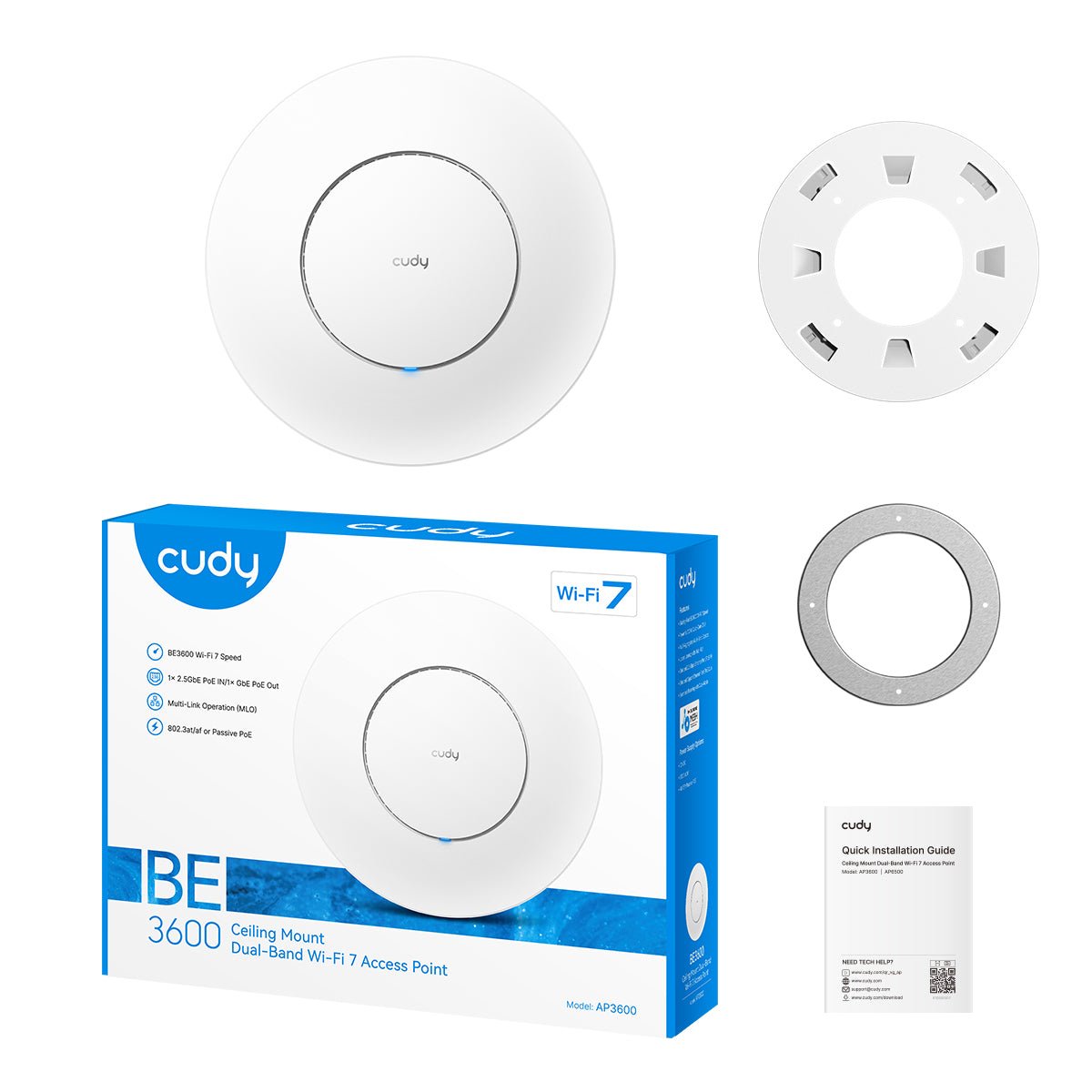 Cudy Ap3600 Punto De Acceso Inalámbrico 2882 Mbit/S Blanco