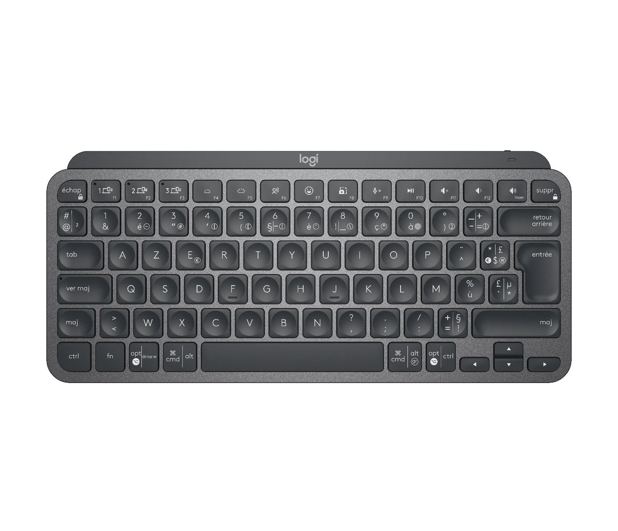 EAN 5099206098862 - Logitech Master MX Keys Mini teclado Oficina RF Wireless + Bluetooth AZERTY Francés Grafito imagen 2