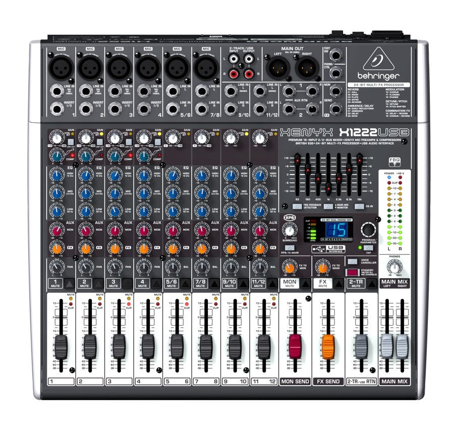 EAN 4033653021173 - Behringer X1222USB mezclador DJ 4 canales imagen 1