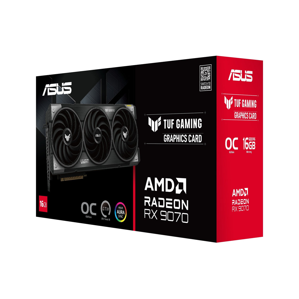 EAN 4711387829523 - ASUS TUF Gaming TUF-RX9070-O16G-GAMING AMD Radeon RX 9070 16 GB GDDR6 imagen 12