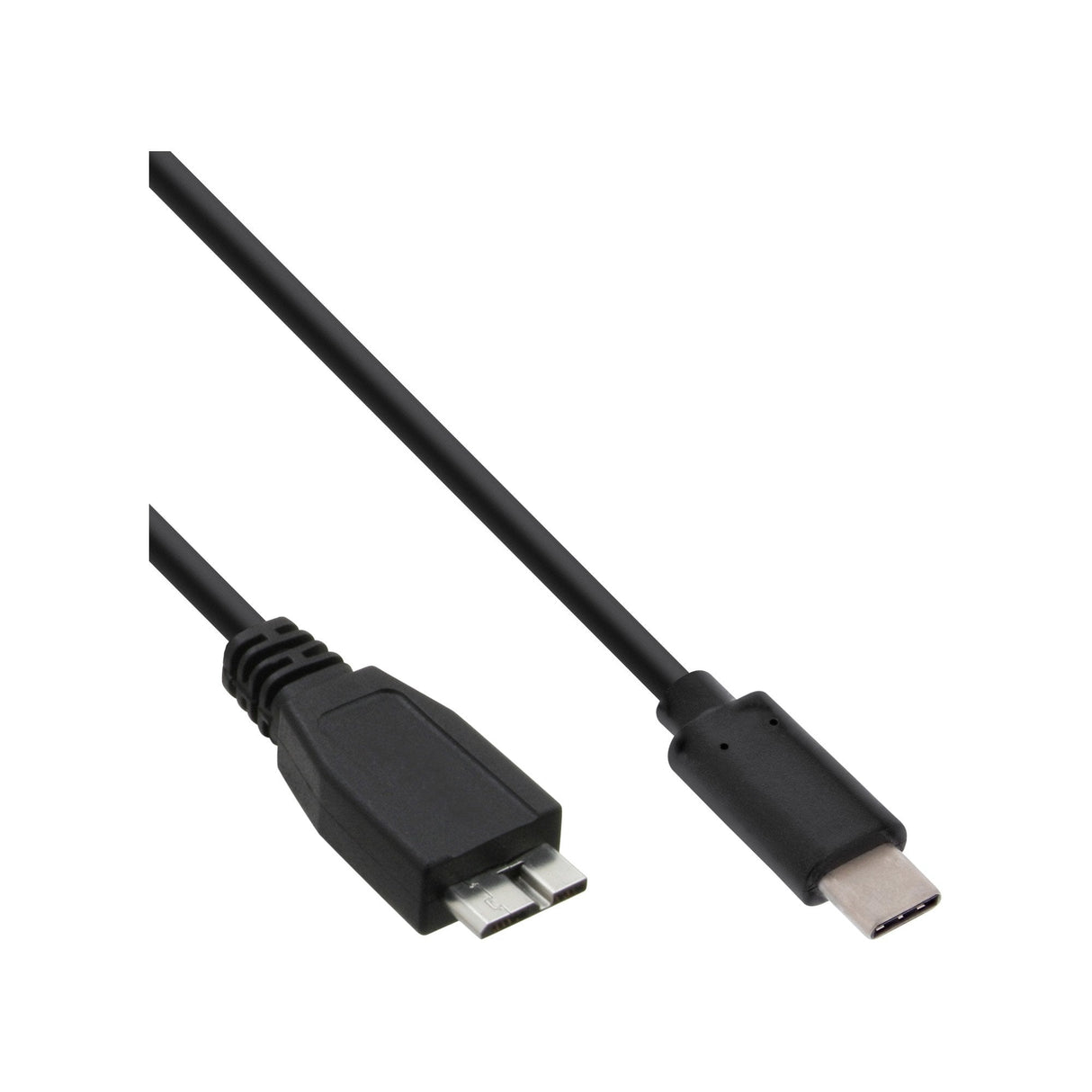 Cable Inline Usb 3.1, Tipo C Macho A Micro-B Macho, Negro, 1 M