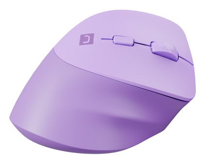 Raton Natec Crake 2 Inalambrico Vertical Bt 5.2 + 2.4ghz 2400 Dpi Color Lavanda