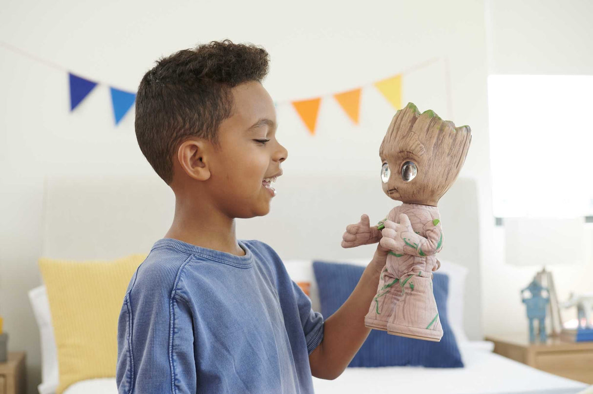 Mueco Peluche Groot Bailon Marvel 28cm