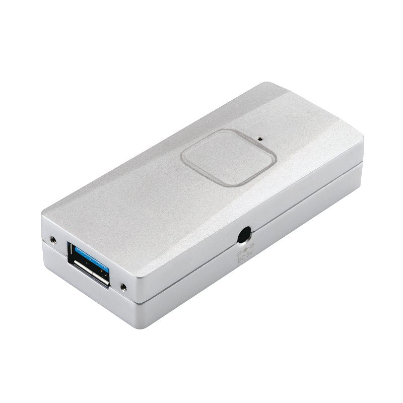 Amplificador Usb De 100m Usb 3.0 Aoc Optico A-M A A-M + Adaptador Hembra-Hembra Azul Aoc Logilink