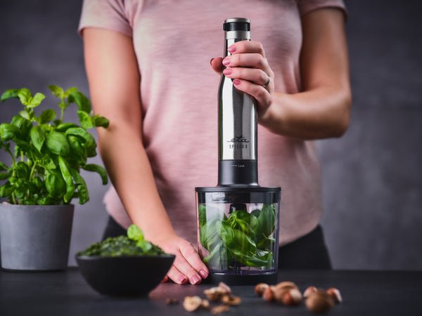 Batidora Eta Eta321590000 De Mano Spesso Ii Con Accesorios, 1200 W, Negra