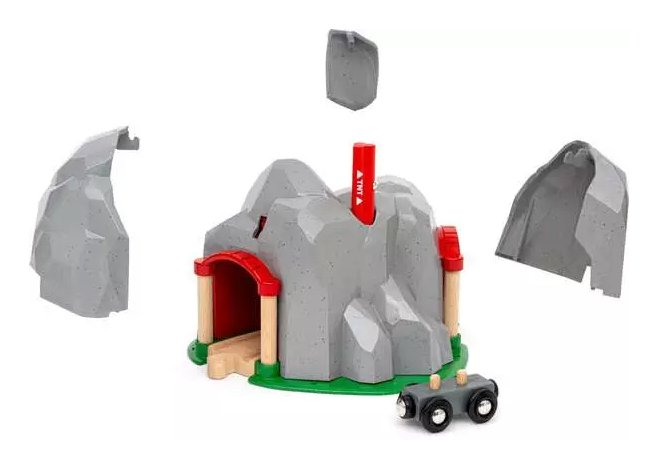 Túnel De Brio World World Con Función Explosiva, Tren 63604400