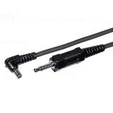 Walimex 12795 Cable De Audio 5 M 3,5mm Negro