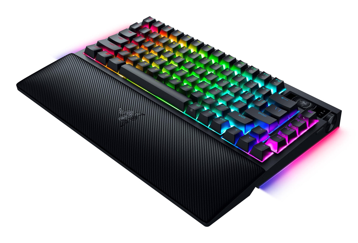 Razer Blackwidow V4 Pro 75% Mechanical Gaming Keyboard, Us Layout, Wireless, Black