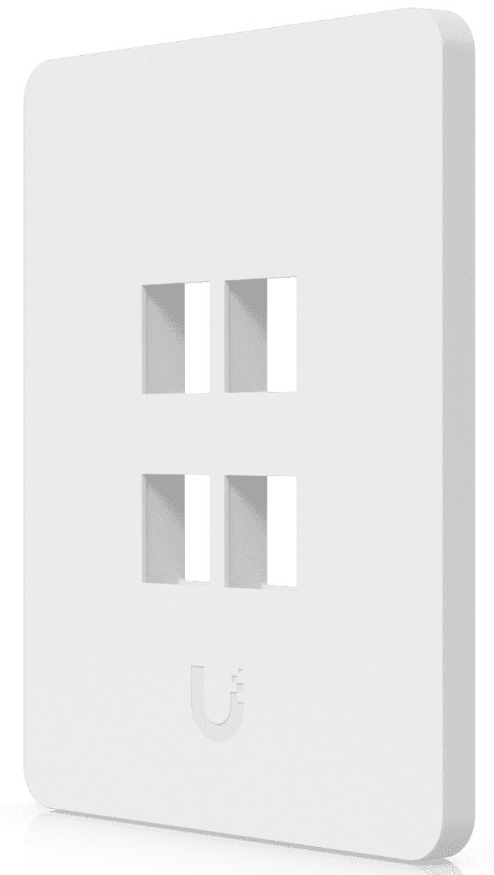 Universal Keystone Wall Plate With Paintable Cover For A