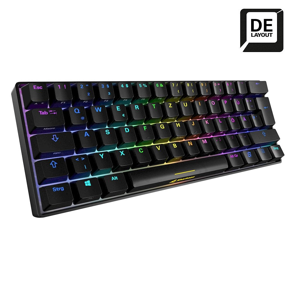 Teclado (Aleman) Gaming Sharkoon Skiller Sgk50 S4, 4044951033768