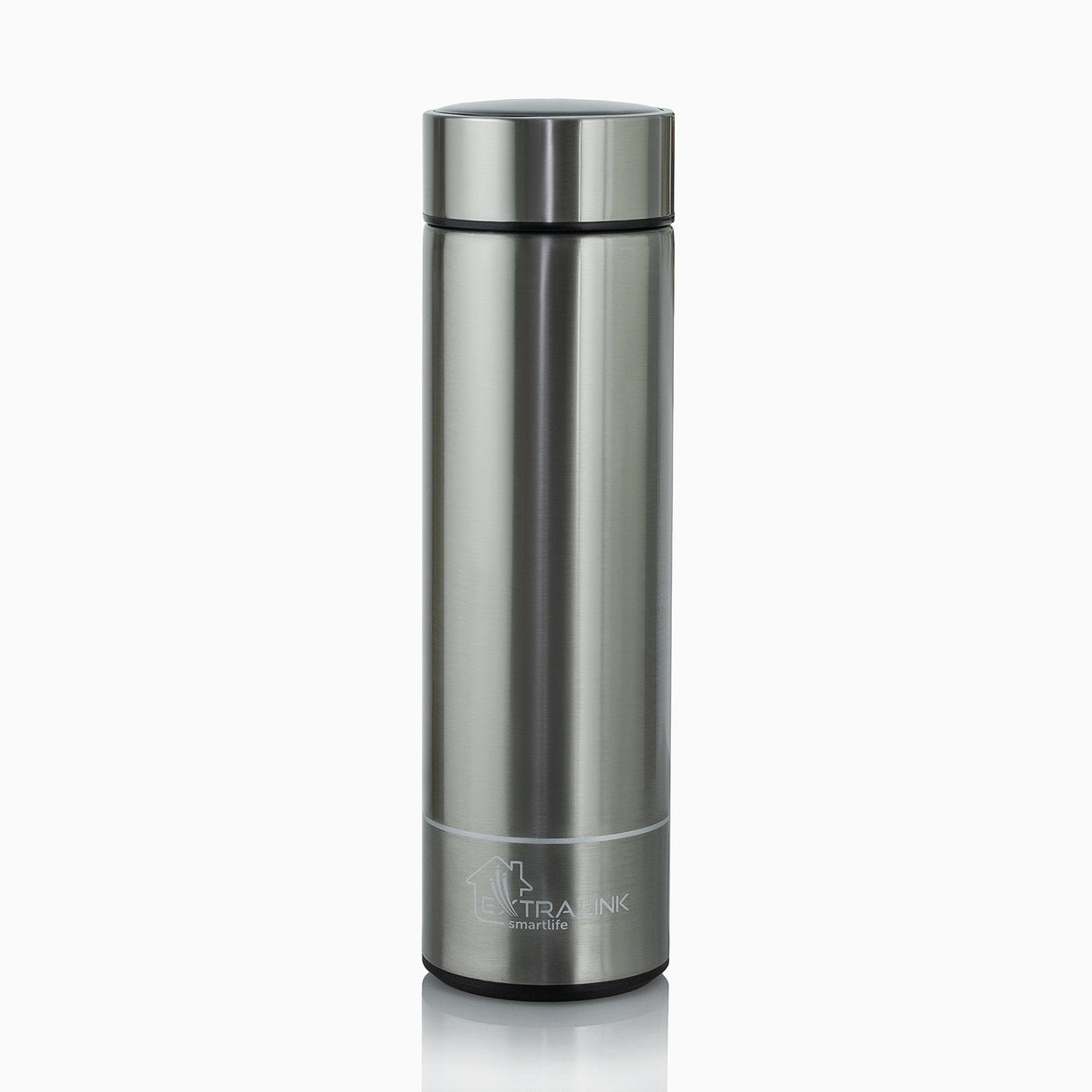 Extralink Mug-Smart500 Silver Taza De Viaje 500 Ml Plata Acero Inoxidable