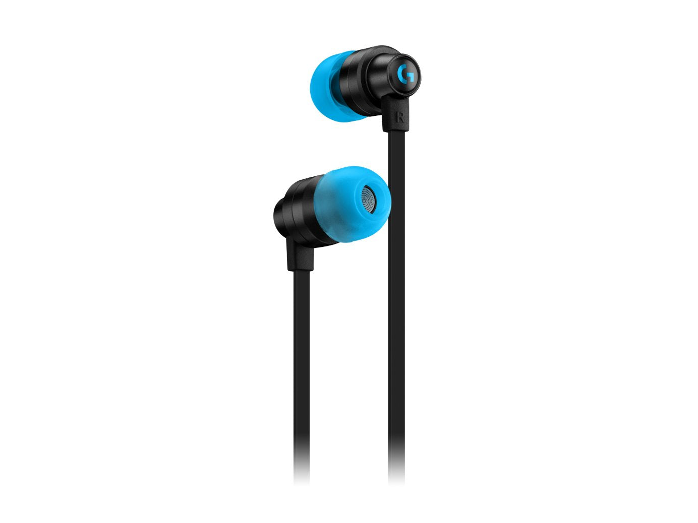 Logitech G333 Auriculares Gaming In-Ear Con Microfono - Adaptador Usb-C - Multiplataforma - Altavoces Dinamicos - Jack 3.5mm - Color Negro/Azul