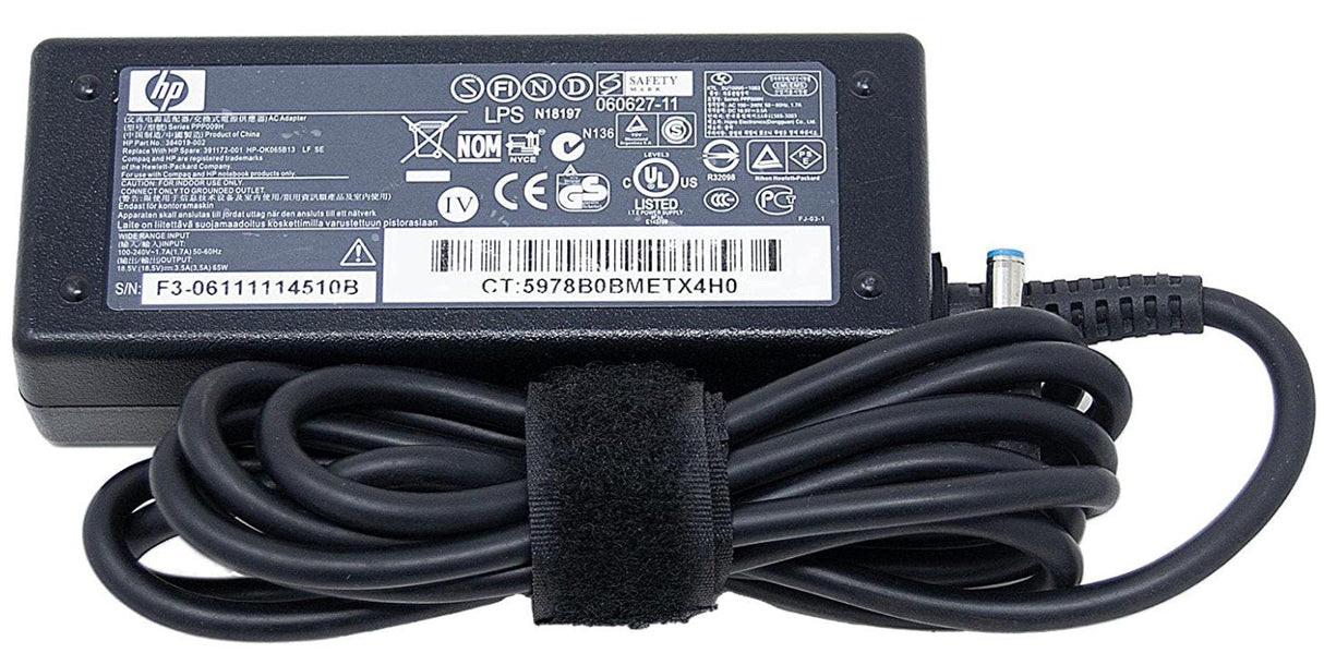 Hp 710340-850 Adaptador E Inversor De Corriente Interior 65 W Negro