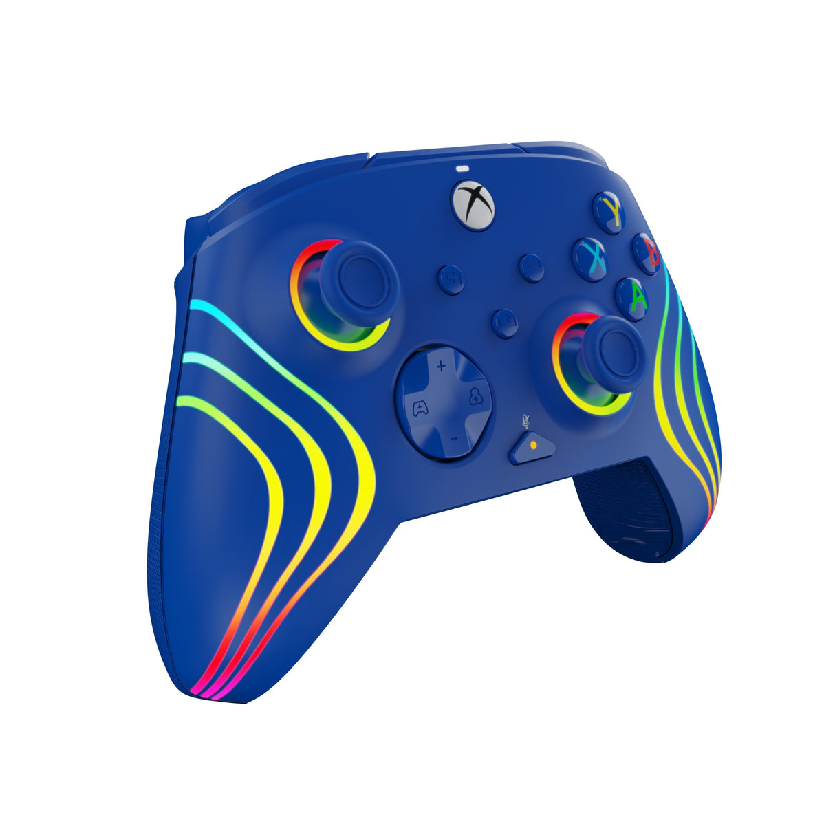 Mando Pdp Afterglow Wave Alámbrico, Gamepad (Azul, Para Xbox Y Pc)