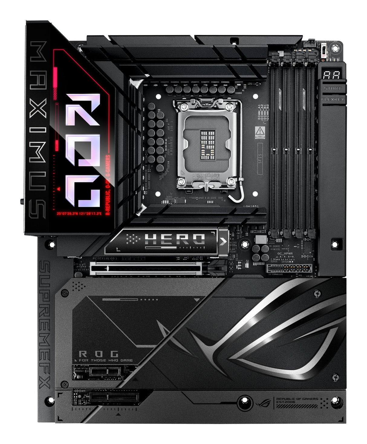 Placa Base Asus Rog Maximus Z890 Hero Btf