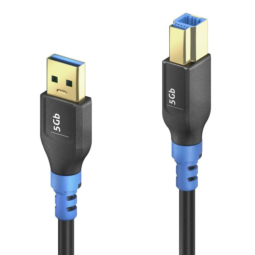 Purelink Flexinstall Usb-A Auf Usb-B Cable Usb 3.0 5gbps 1.00m