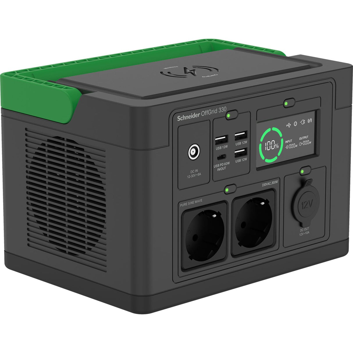 EAN 0731304736875 - APC PPS330-GR estación de energía portátil Ión de litio 531 W 3,3 kg imagen 2