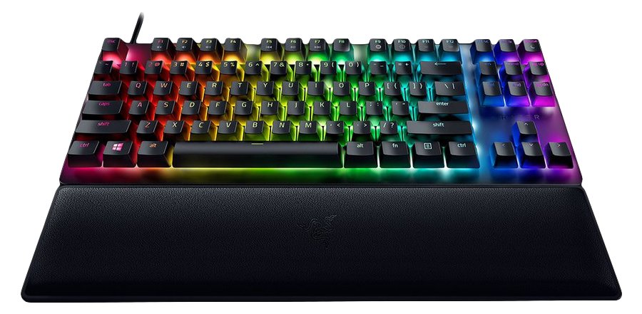 Teclado Ingles Razer Huntsman V2 Tenkeyless Red Switch Gaming Us Layout