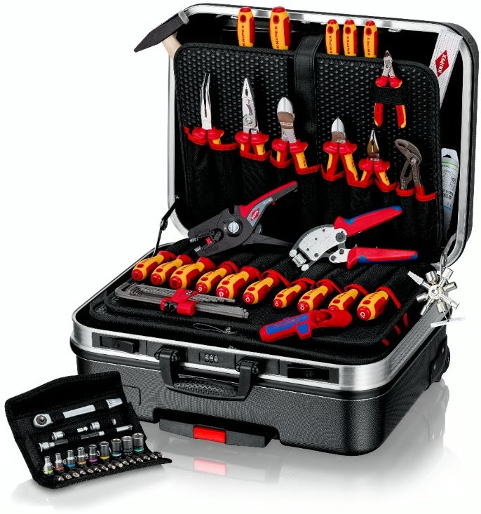 EAN 4003773086260 - Knipex 00 21 06 juego de herramientas mecanicas 68 herramientas imagen 3