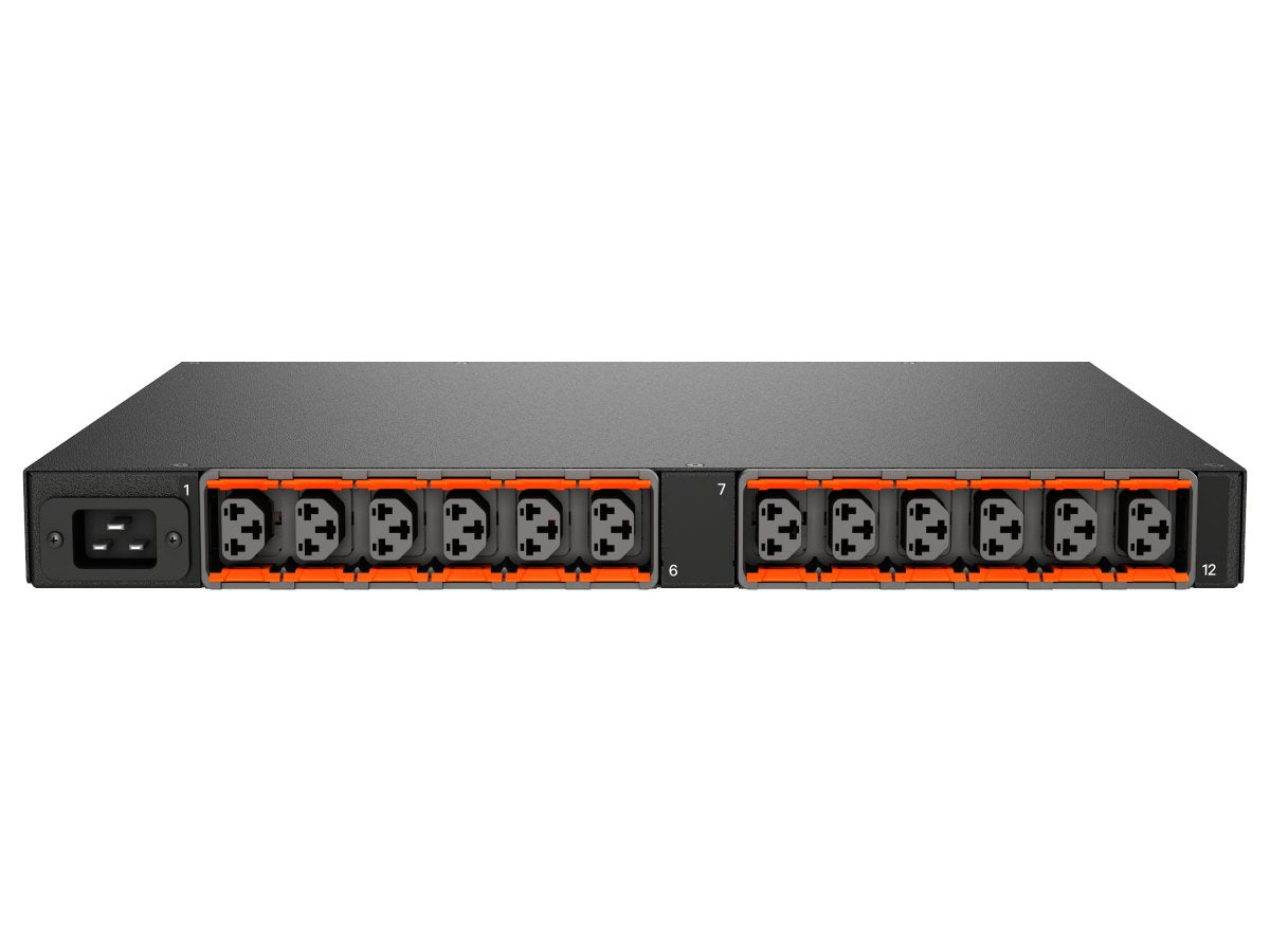 EAN 4061471339552 - Vertiv Geist MUU3E1R5-12CF17-2C20A9H00-S unidad de distribución de energía (PDU) 12 salidas AC 0U Negro imagen 2